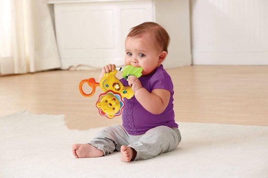 brul en speel rammelaar vtech