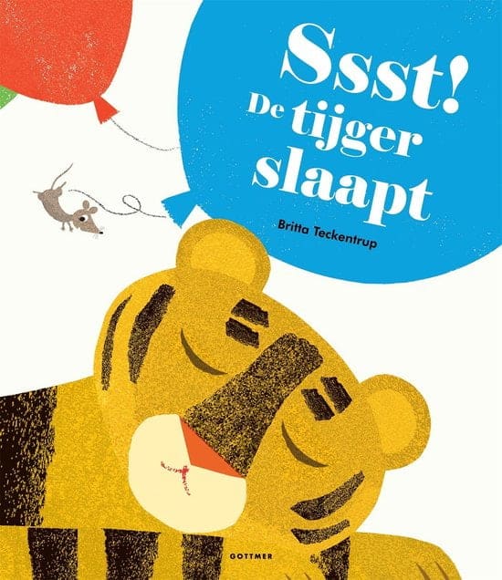 Voorkant voorleesboek ssst de tijger slaapt