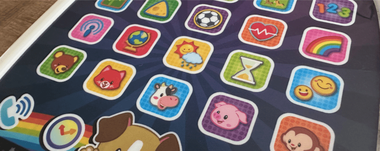 Knoppen VTech Activiteiten Tablet