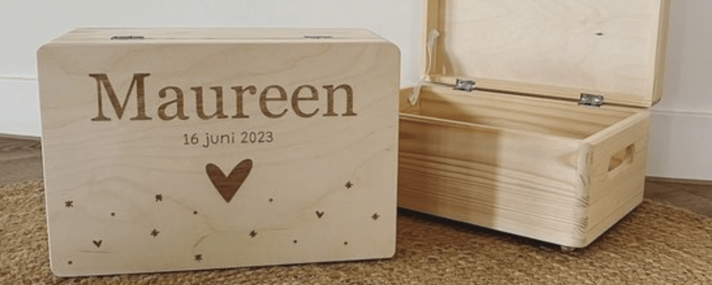 Herinneringenbox met naam