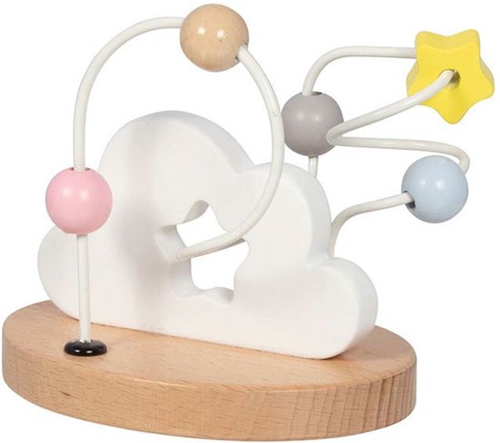 Ster houten kralenspiraal