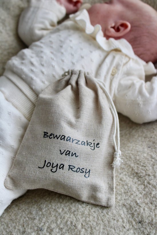 Gepersonaliseerd bewaarzakje