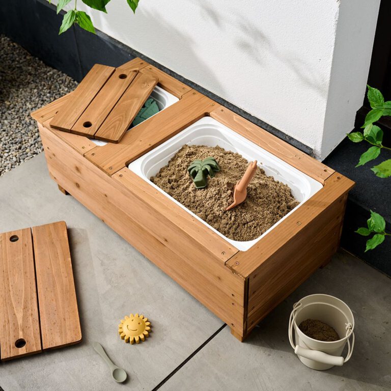 Zand speel tafel hout