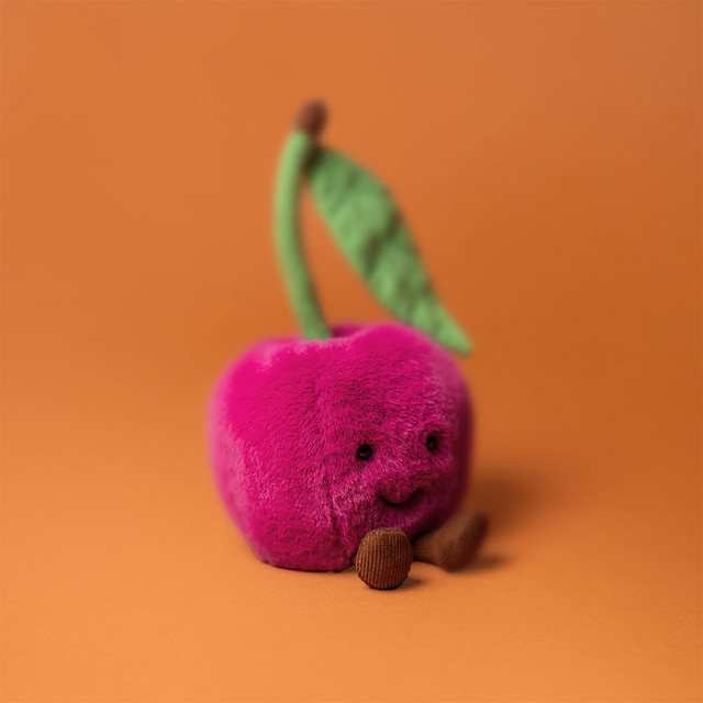 Jellycat knuffel kers